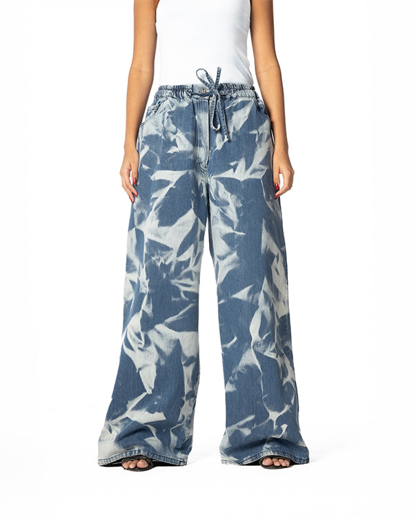 Tie Dye Denim pants