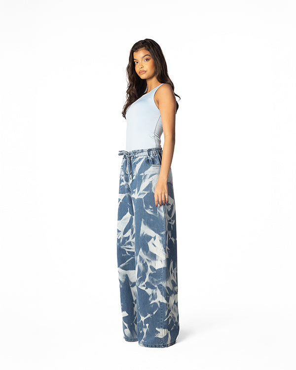 Tie Dye Denim pants